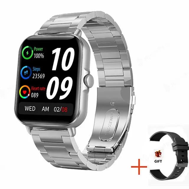 2025 Smart Watch for Men & Women – Bluetooth Call, Music Control, Fitness Tracker, Waterproof by Luxe Ahmar – Available at LUXE AHMAR