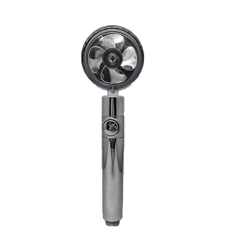 360° Rotating High - Pressure Water - Saving Shower Head with Built - in Fan – ABS Rain Spray Nozzle by LUXE AHMAR – Available at LUXE AHMAR