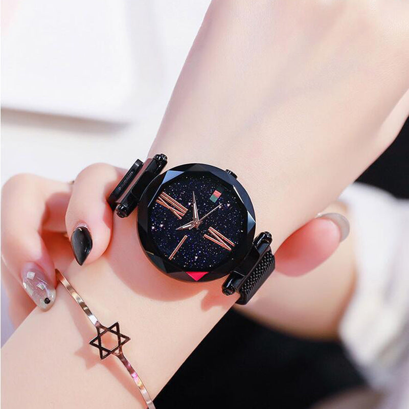 Lazy Magnet Watch Ladies Star Net Celebrity Same Paragraph Magnet Watch