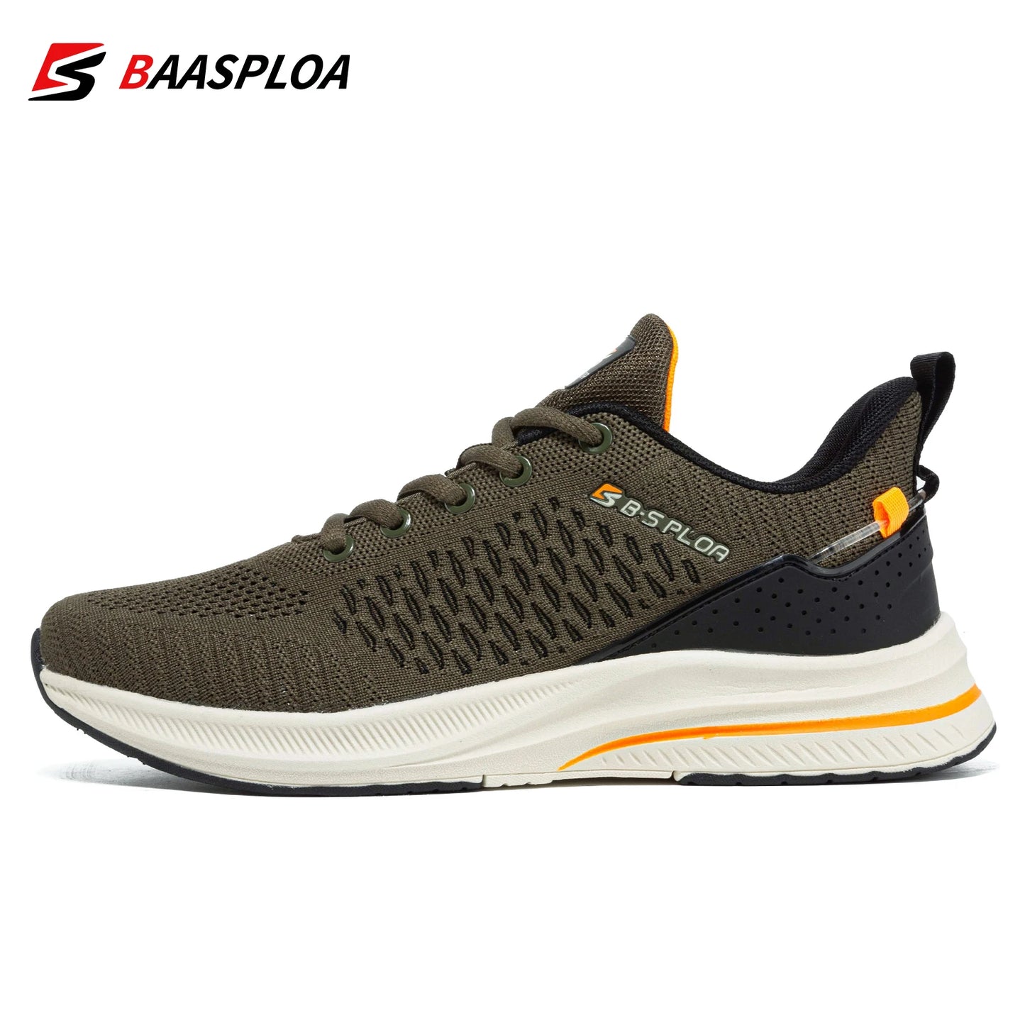 Baasploa Lightweight Men's Running Shoes 2023 – Designer Mesh Casual Sneakers for Outdoor Sports & Tennis