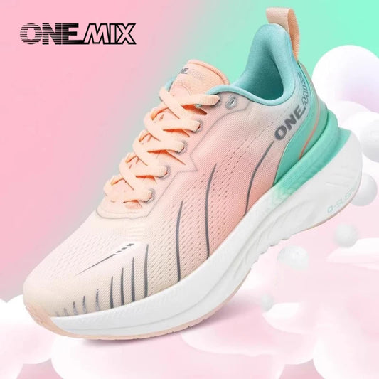 ONEMIX Women's Breathable Running Shoes – 2024 Designer Sneakers with Damping