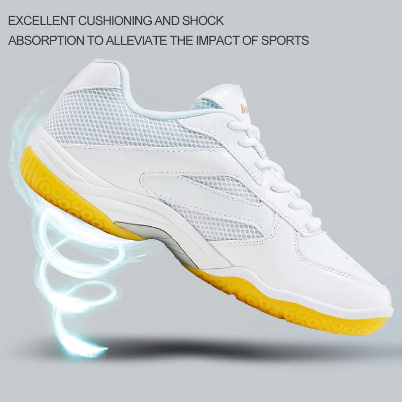 Kawasaki Men's & Women's Professional Badminton Shoes - Breathable Indoor Court Sneakers K-086