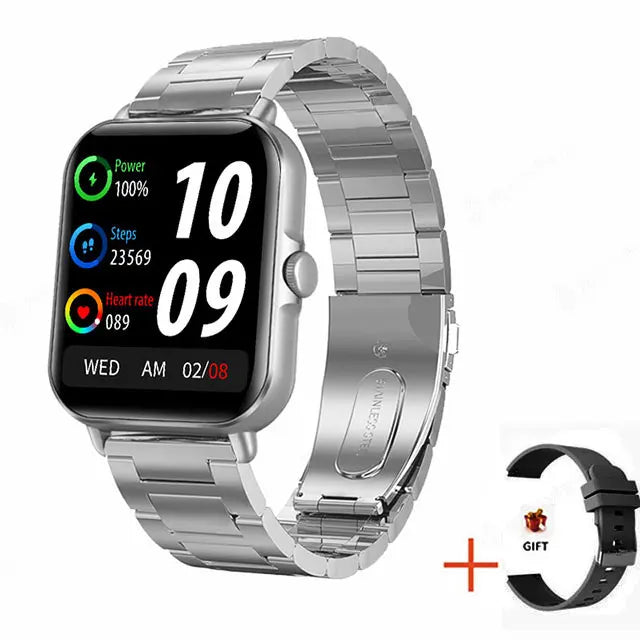 2025 Smart Watch for Men & Women – Bluetooth Call, Music Control, Fitness Tracker, Waterproof