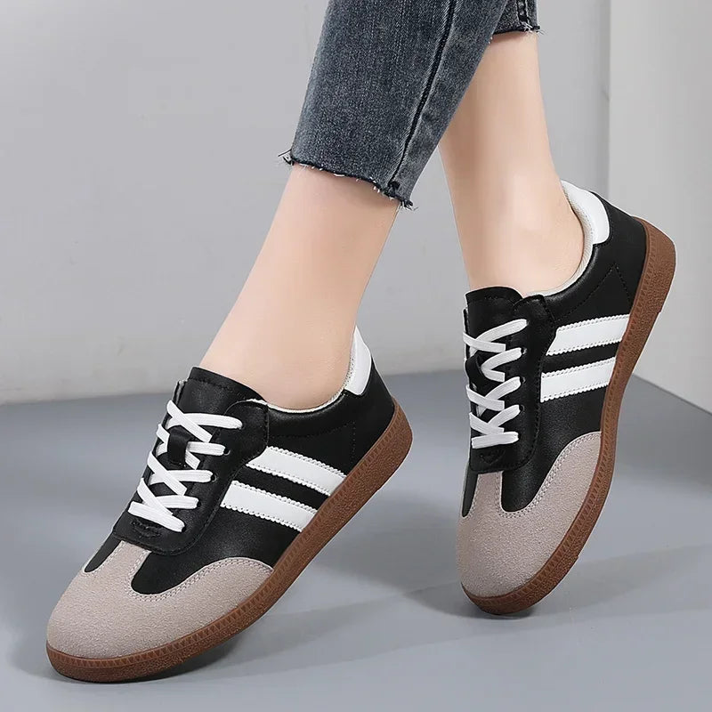 Women’s Casual Sneakers – Comfortable Flat Loafers Slip-On Soft Flats