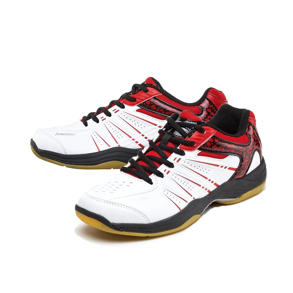 Kawasaki Men's & Women's Professional Badminton Shoes - Breathable Indoor Court Sneakers K-086