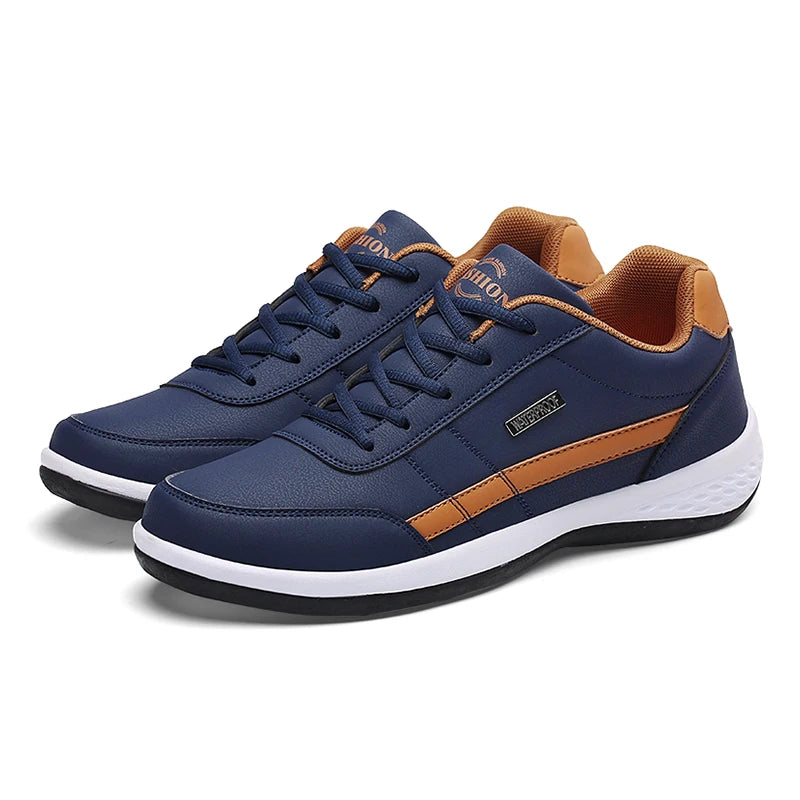 Men's Trendy Casual Sneakers – Non-Slip Outdoor Walking Shoes for Tennis & Everyday Wear