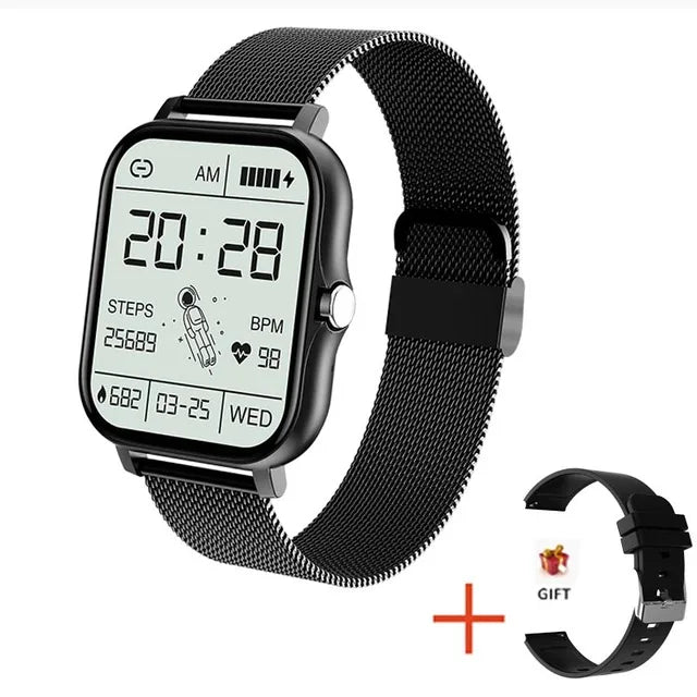 Sport Smart Watch Fitness Tracker Bluetooth Call Waterproof for Men & Women (IOS/Android Compatible)