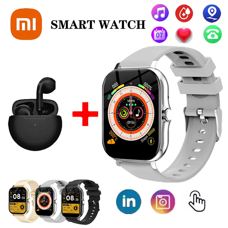 Xiaomi Smartwatch with Bluetooth Calls, Fitness Tracking & Heart Rate Monitor