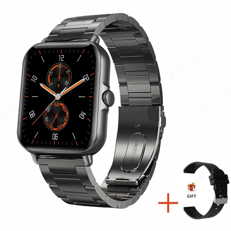 2025 Smart Watch for Men & Women – Bluetooth Call, Music Control, Fitness Tracker, Waterproof