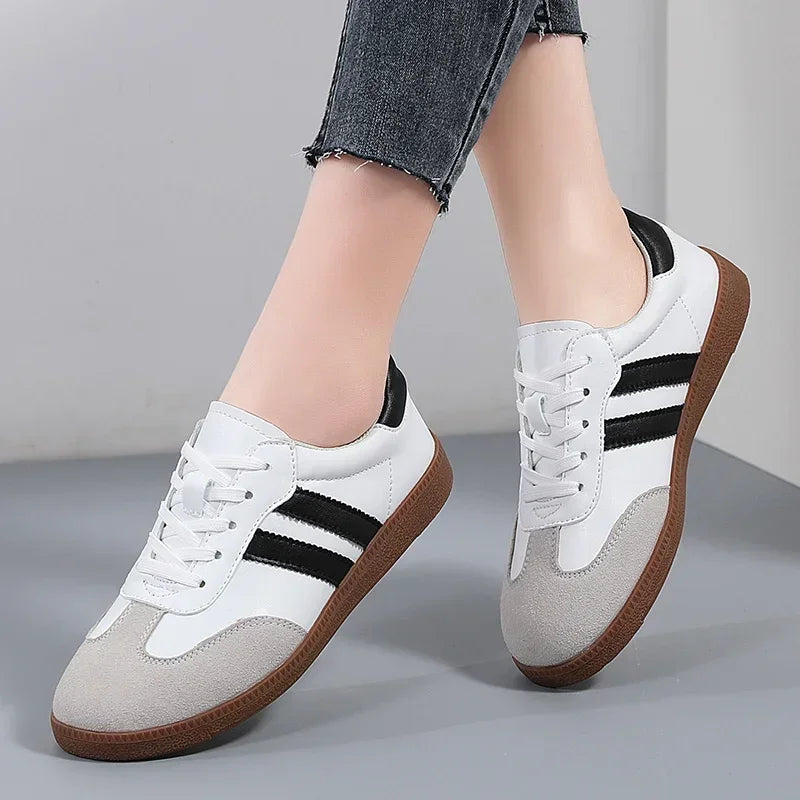 Women’s Casual Sneakers – Comfortable Flat Loafers Slip-On Soft Flats