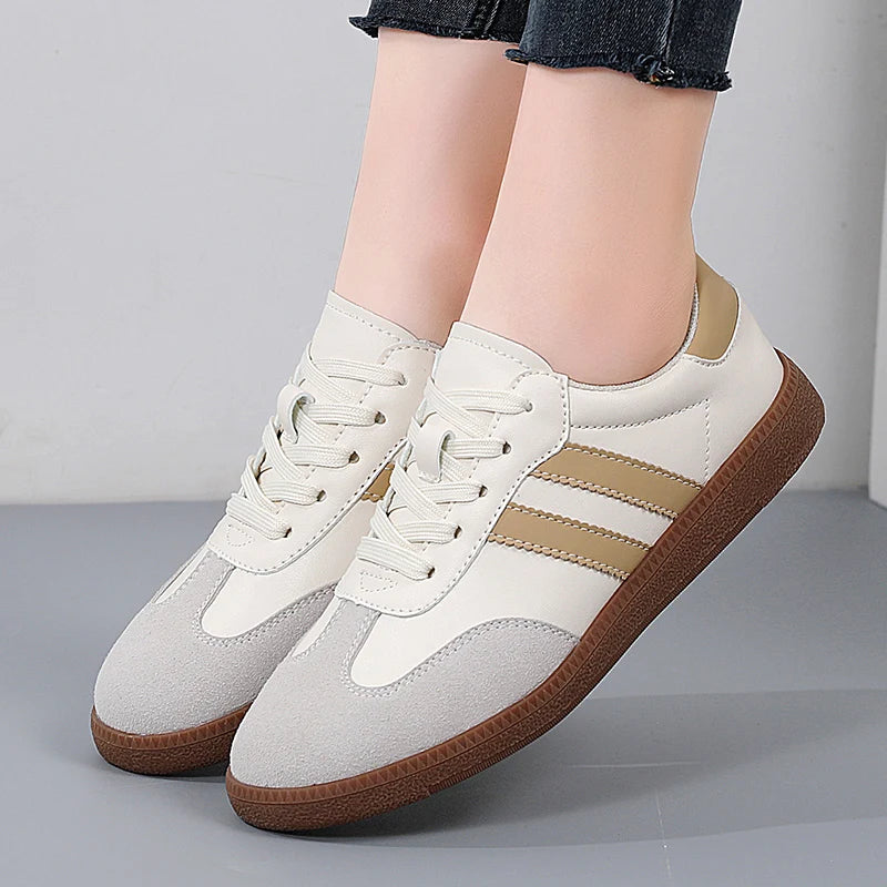 Women's Fashion Sneakers – Spring Trend Vulcanized Platform Shoes