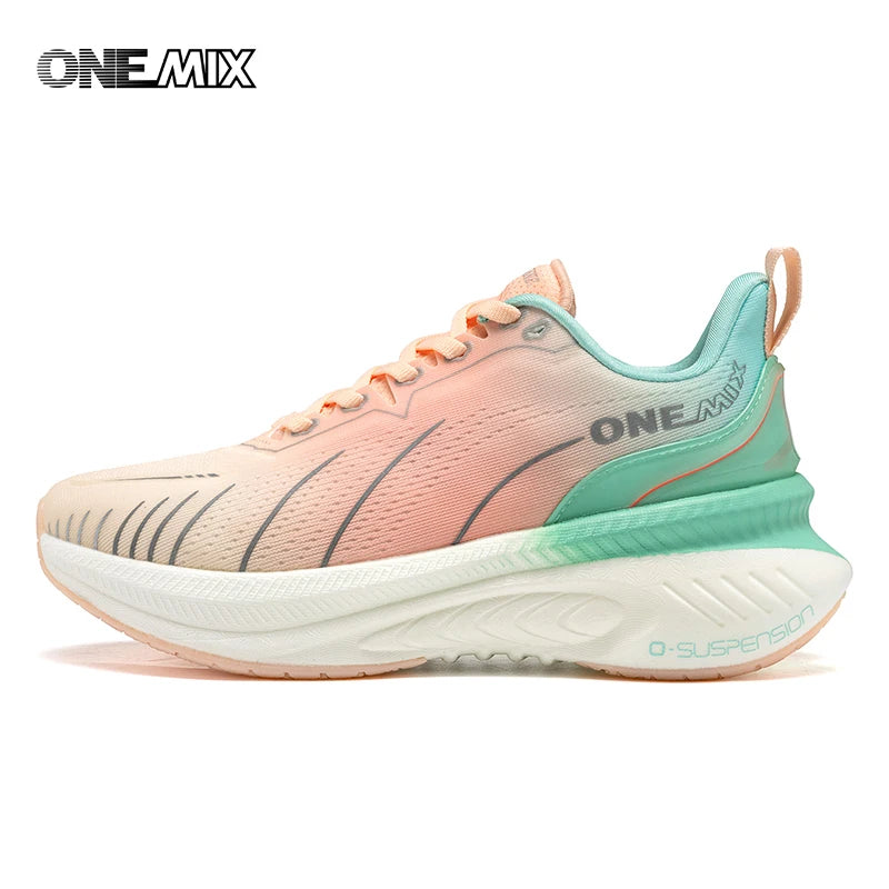 ONEMIX Women's Breathable Running Shoes – 2024 Designer Sneakers with Damping