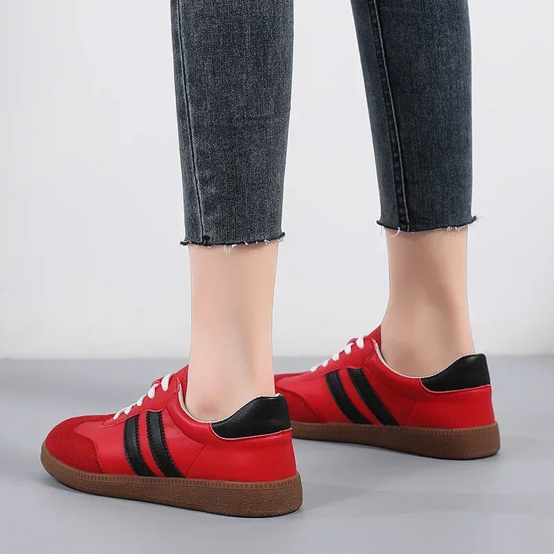 Women’s Casual Sneakers – Comfortable Flat Loafers Slip-On Soft Flats