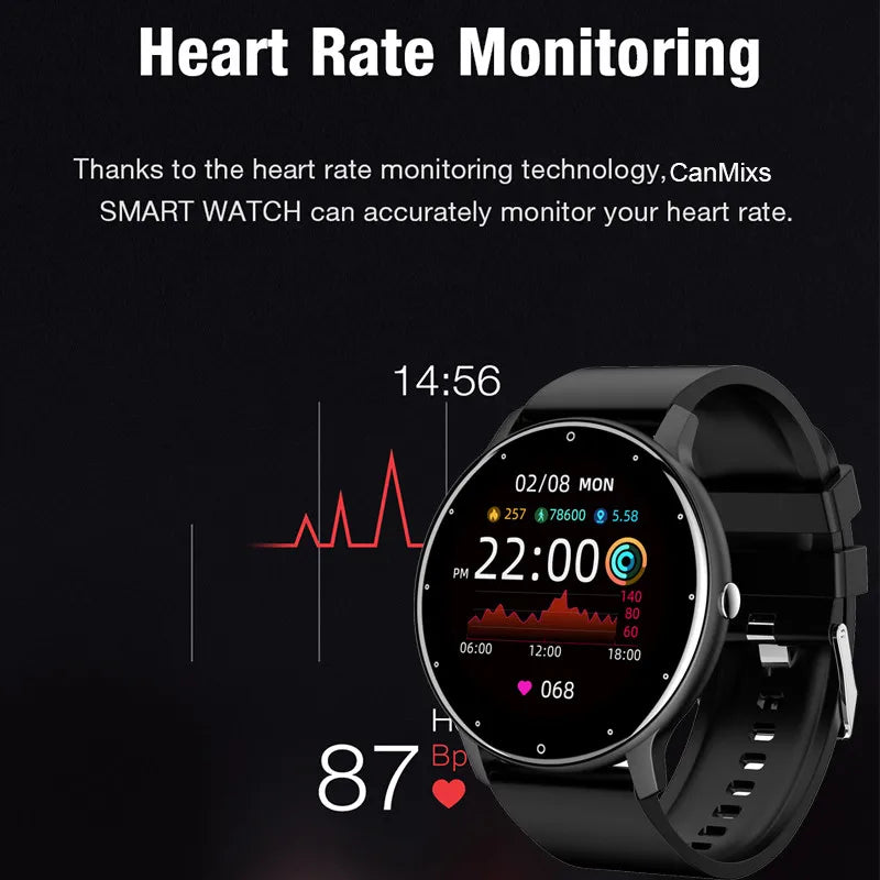 NEW Men Smart Watch Bluetooth Call Digital Fitness Tracker IP68 Waterproof Sports Smartwatch for Women Xiaomi Huawei Phones 2025