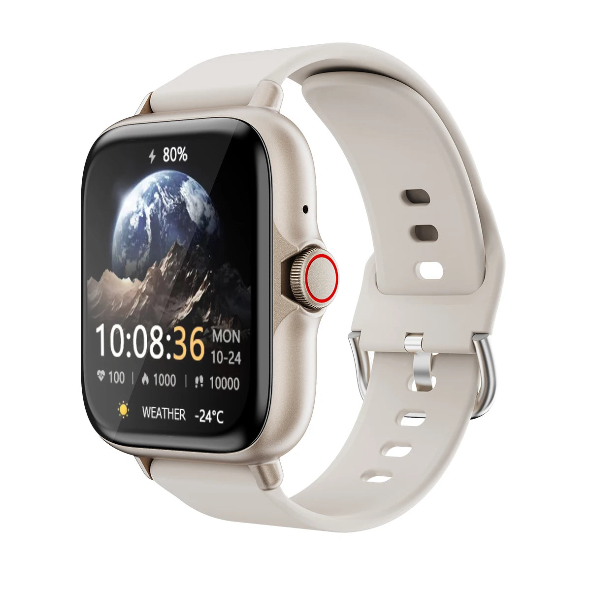 "1.83'' Waterproof Smartwatch with Call, Sleep, and Fitness Tracking for iPhone & Android