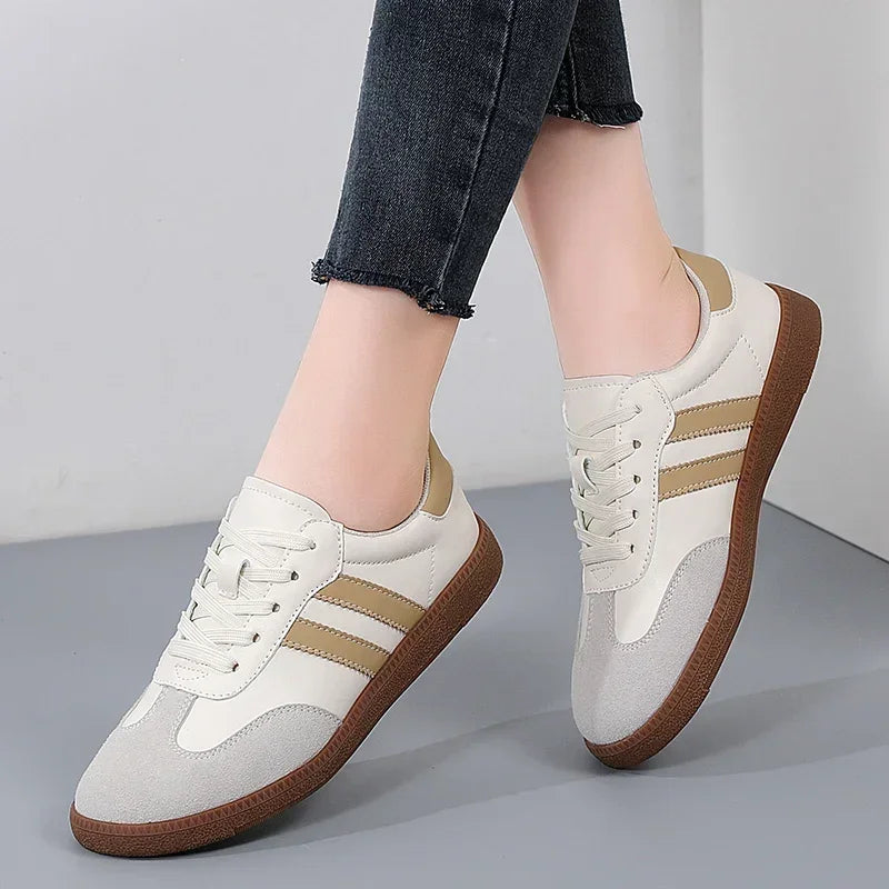 Women’s Casual Sneakers – Comfortable Flat Loafers Slip-On Soft Flats