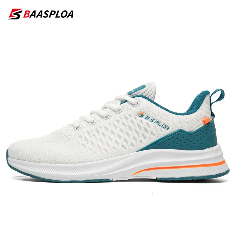 Baasploa Lightweight Men's Running Shoes 2023 – Designer Mesh Casual Sneakers for Outdoor Sports & Tennis