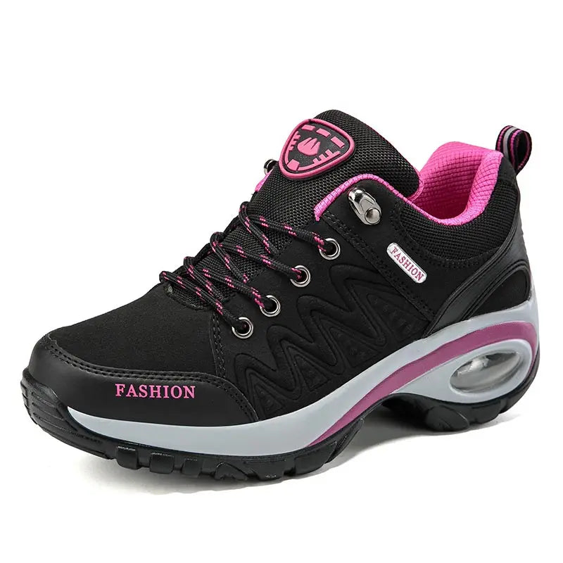 Women's Platform Sneakers – Non-Slip Casual Sports Shoes for Outdoor Hiking