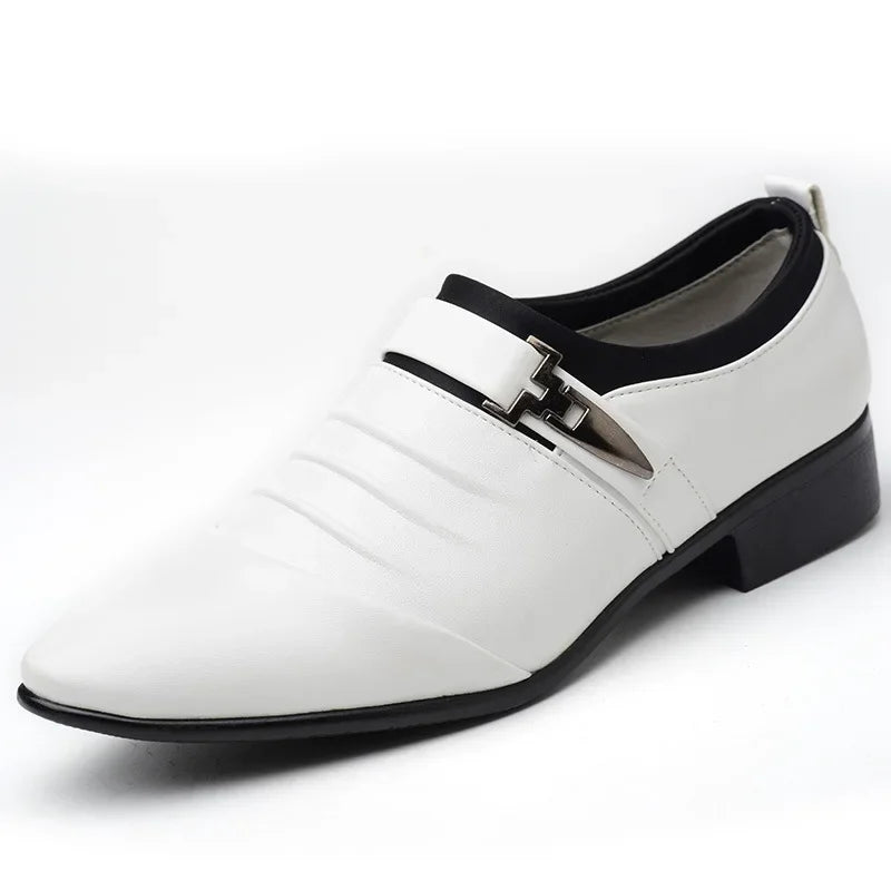 Men's Luxury Oxford Dress Shoes – Leather Formal Shoes for Business & Wedding