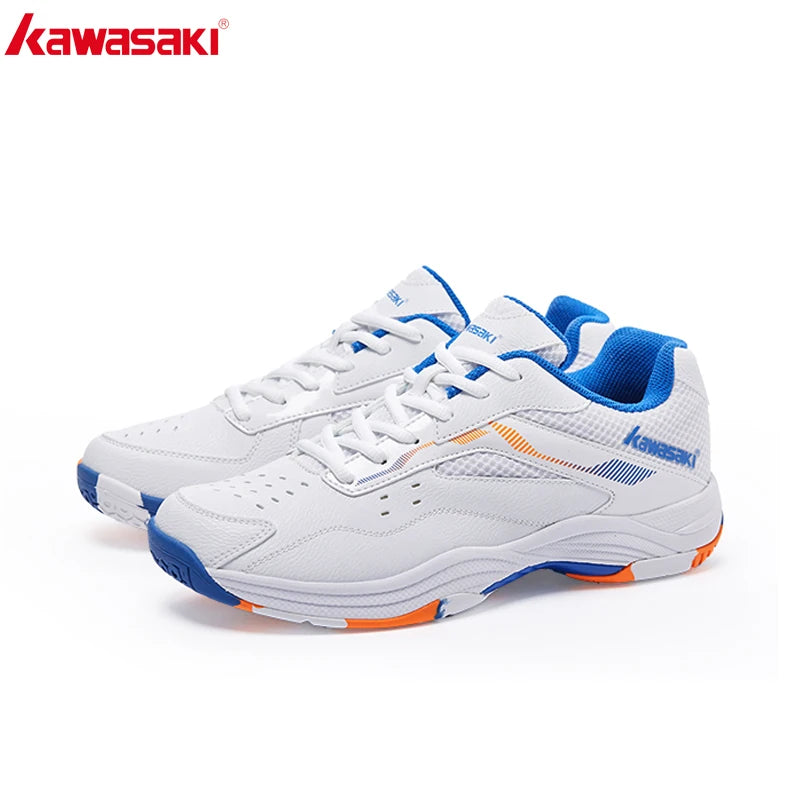 Kawasaki Men's & Women's Professional Badminton Shoes - Breathable Indoor Court Sneakers K-086