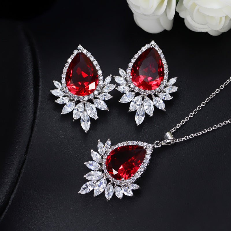 AAA jewelry chain, bridal banquet, dinner Jewelry Set by LUXE AHMAR – Available at LUXE AHMAR