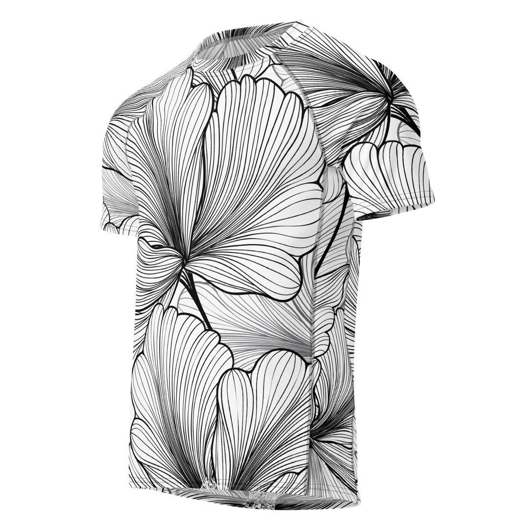 All - over print men’s rash guard by LUXE AHMAR – Available at LUXE AHMAR