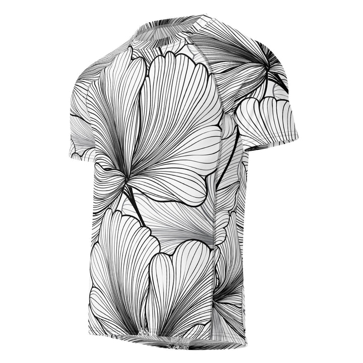All - over print men’s rash guard by LUXE AHMAR – Available at LUXE AHMAR
