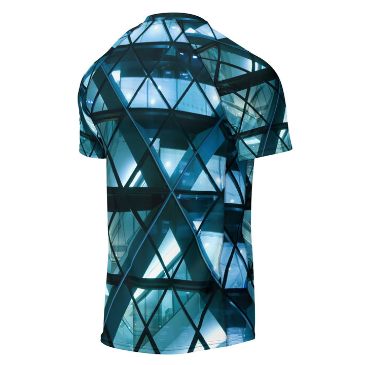 All - over print men’s rash guard by LUXE AHMAR – Available at LUXE AHMAR