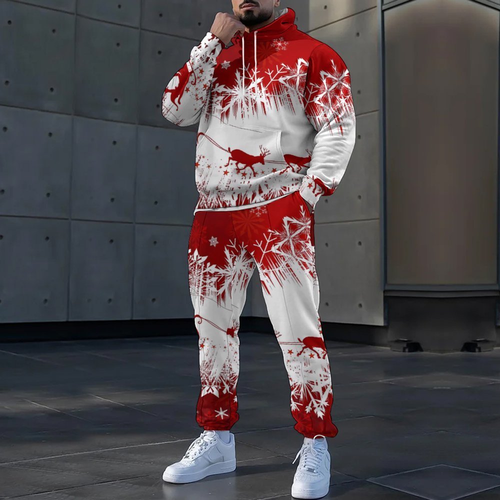 American Style Trend Casual Sweatshirt Men's Suit by LUXE AHMAR – Available at LUXE AHMAR