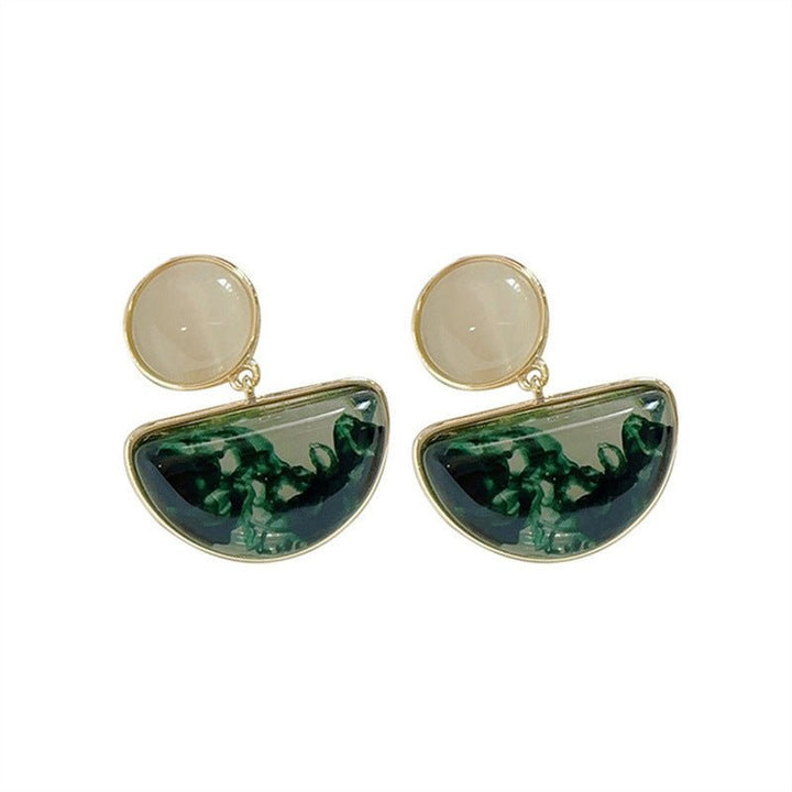 Artistic Retro Irregular Ink Painting Mosquito Coil Ear Clip Without Pierced Ears by LUXE AHMAR – Available at LUXE AHMAR