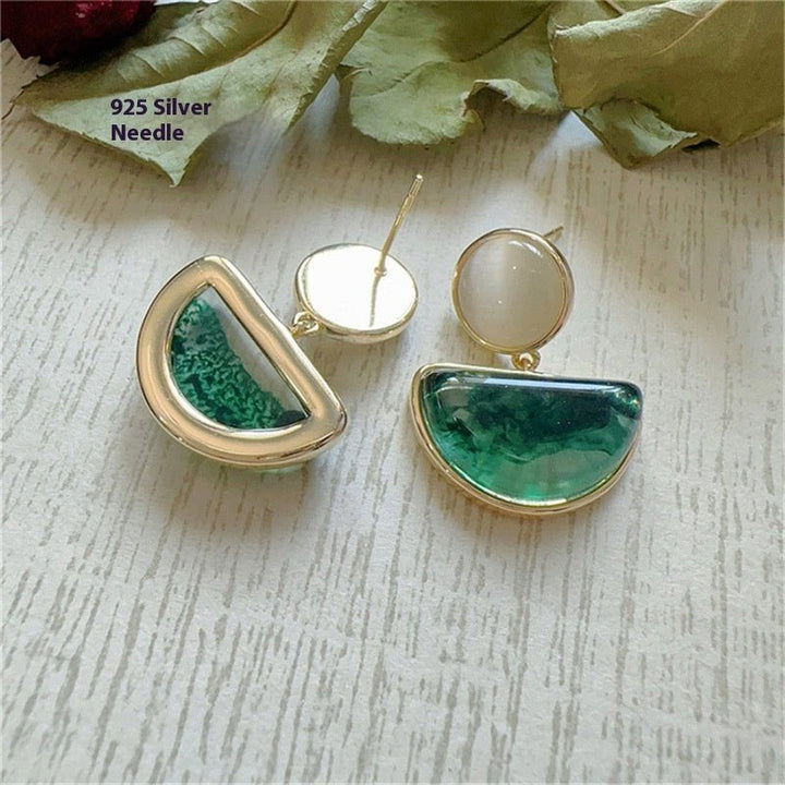 Artistic Retro Irregular Ink Painting Mosquito Coil Ear Clip Without Pierced Ears by LUXE AHMAR – Available at LUXE AHMAR