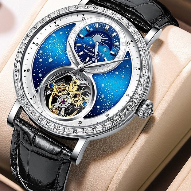 Automatic Mechanical Watch Young Men's Business All - Match Sports Watch Waterproof by LUXE AHMAR – Available at LUXE AHMAR