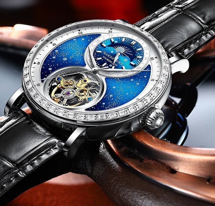 Automatic Mechanical Watch Young Men's Business All - Match Sports Watch Waterproof by LUXE AHMAR – Available at LUXE AHMAR