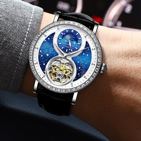 Automatic Mechanical Watch Young Men's Business All - Match Sports Watch Waterproof by LUXE AHMAR – Available at LUXE AHMAR