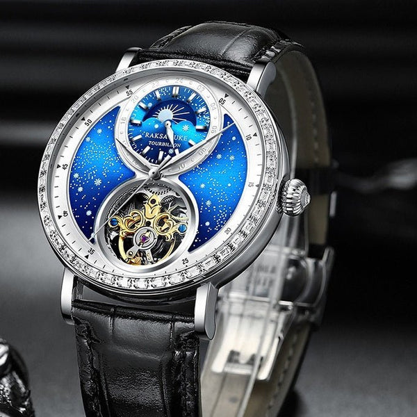 Automatic Mechanical Watch Young Men's Business All - Match Sports Watch Waterproof by LUXE AHMAR – Available at LUXE AHMAR