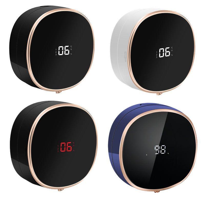 Automatic Touchless Foaming Soap Dispenser – Rechargeable Infrared Sensor, 280ml Liquid Soap Machine for Bathroom & Kitchen by LUXE AHMAR – Available at LUXE AHMAR