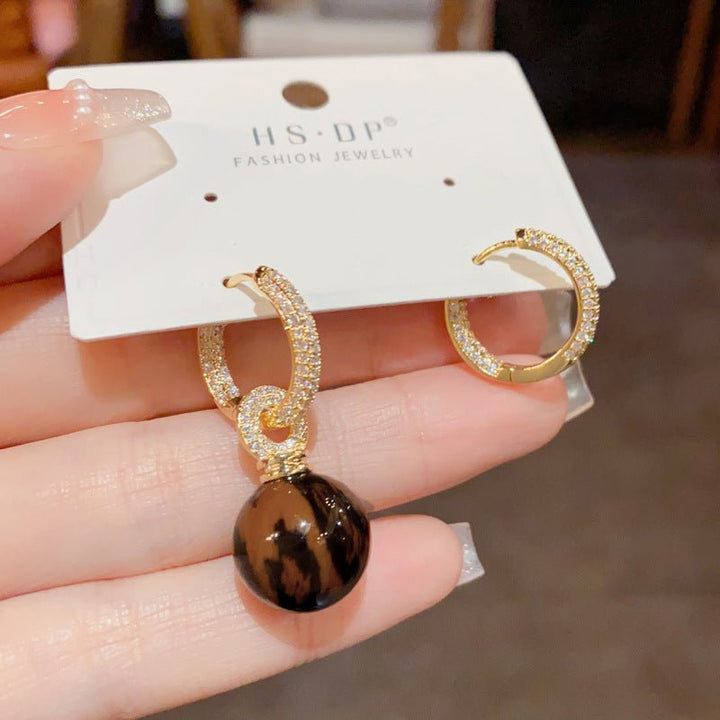 Autumn And Winter New Leopard Earrings Refined Stylish And Versatile by LUXE AHMAR – Available at LUXE AHMAR