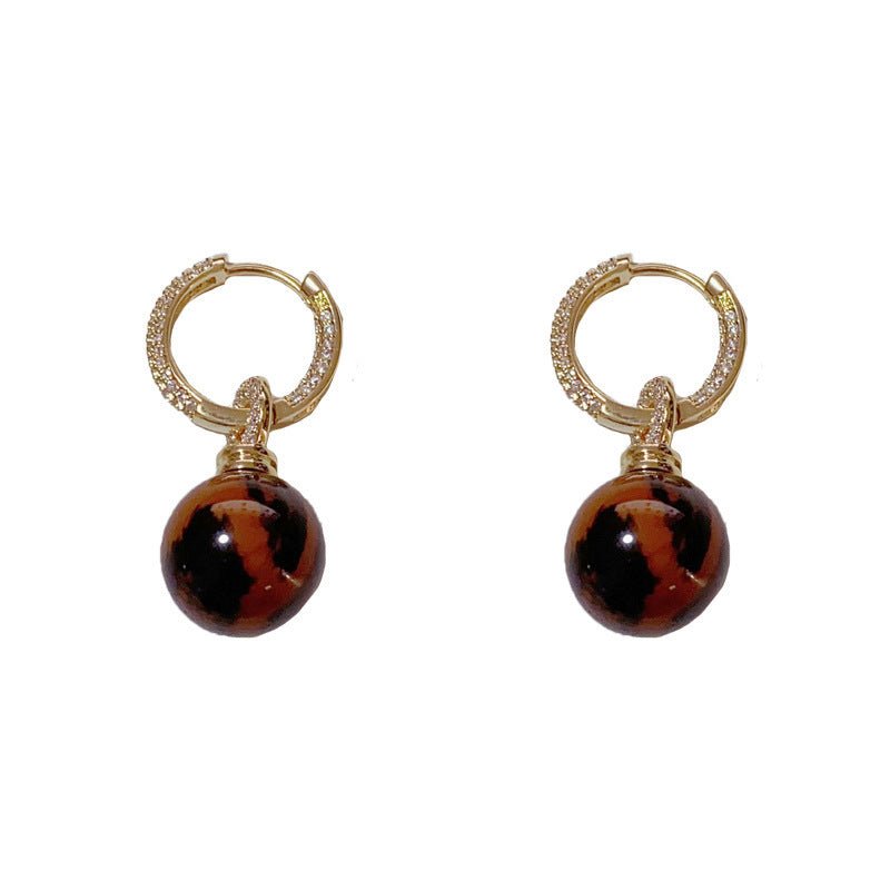 Autumn And Winter New Leopard Earrings Refined Stylish And Versatile by LUXE AHMAR – Available at LUXE AHMAR