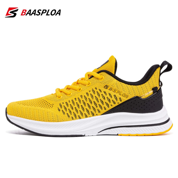 Baasploa Lightweight Men's Running Shoes 2023 – Designer Mesh Casual Sneakers for Outdoor Sports & Tennis by Luxe Ahmar – Available at LUXE AHMAR