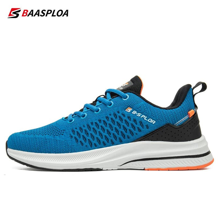 Baasploa Lightweight Men's Running Shoes 2023 – Designer Mesh Casual Sneakers for Outdoor Sports & Tennis by Luxe Ahmar – Available at LUXE AHMAR