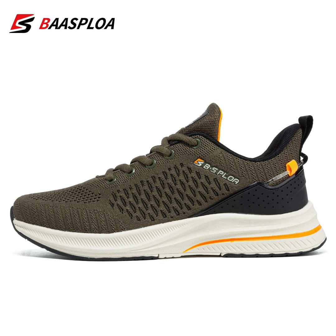 Baasploa Lightweight Men's Running Shoes 2023 – Designer Mesh Casual Sneakers for Outdoor Sports & Tennis by Luxe Ahmar – Available at LUXE AHMAR
