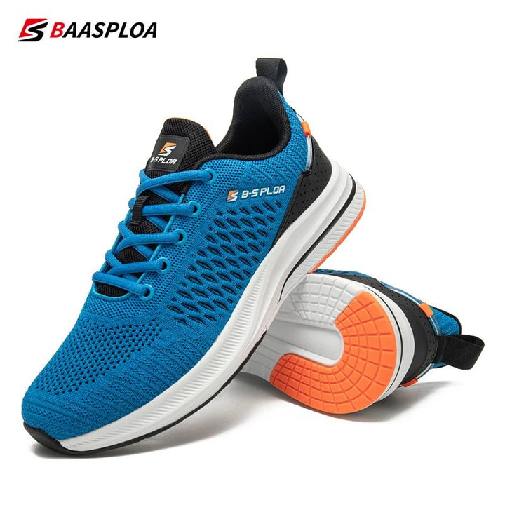 Baasploa Lightweight Men's Running Shoes 2023 – Designer Mesh Casual Sneakers for Outdoor Sports & Tennis by Luxe Ahmar – Available at LUXE AHMAR