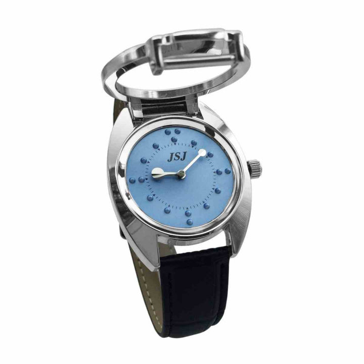Blind Touch Flip Watch Round by LUXE AHMAR – Available at LUXE AHMAR
