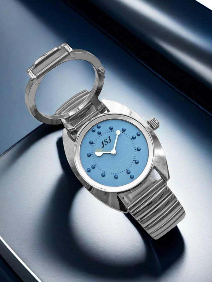 Blind Touch Flip Watch Round by LUXE AHMAR – Available at LUXE AHMAR