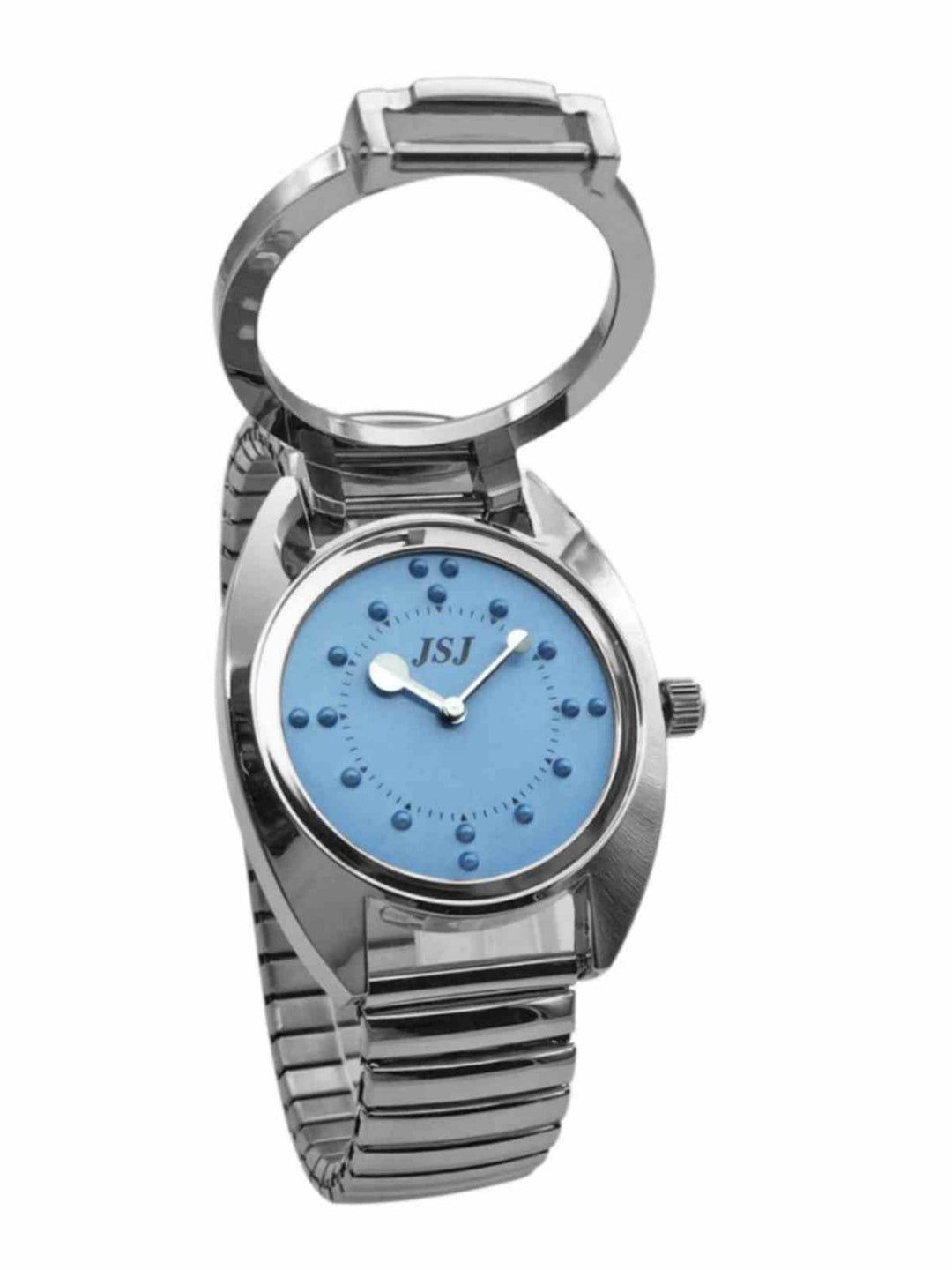Blind Touch Flip Watch Round by LUXE AHMAR – Available at LUXE AHMAR