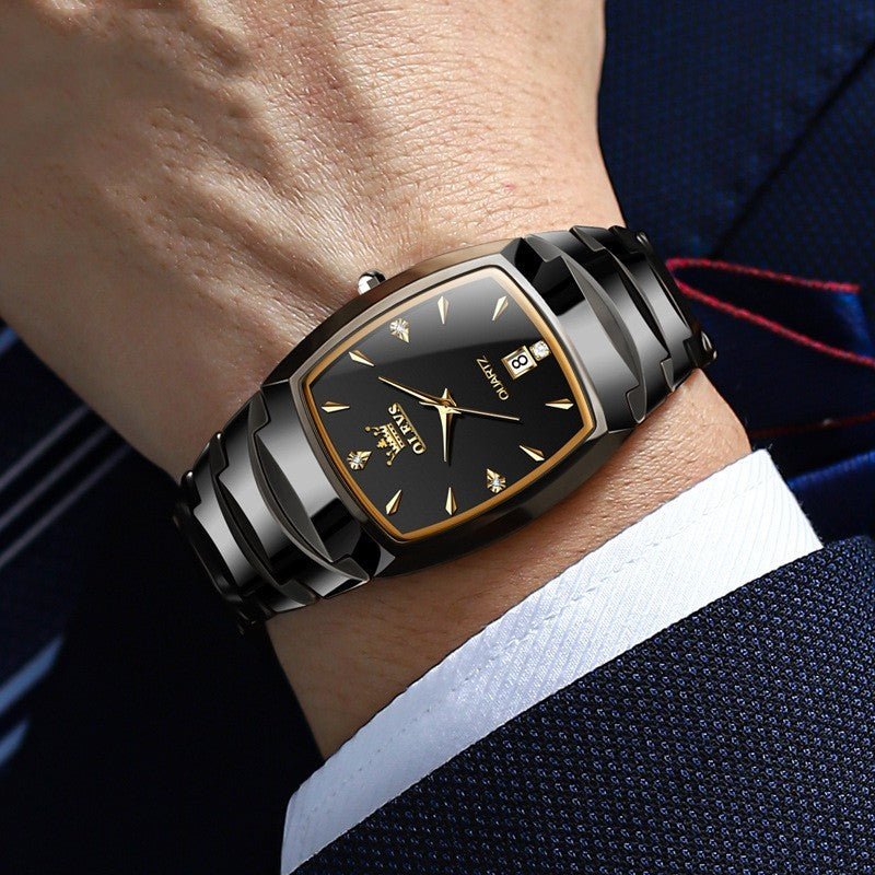 Business Couple Waterproof Men's Watch by LUXE AHMAR – Available at LUXE AHMAR