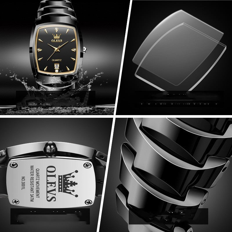 Business Couple Waterproof Men's Watch by LUXE AHMAR – Available at LUXE AHMAR