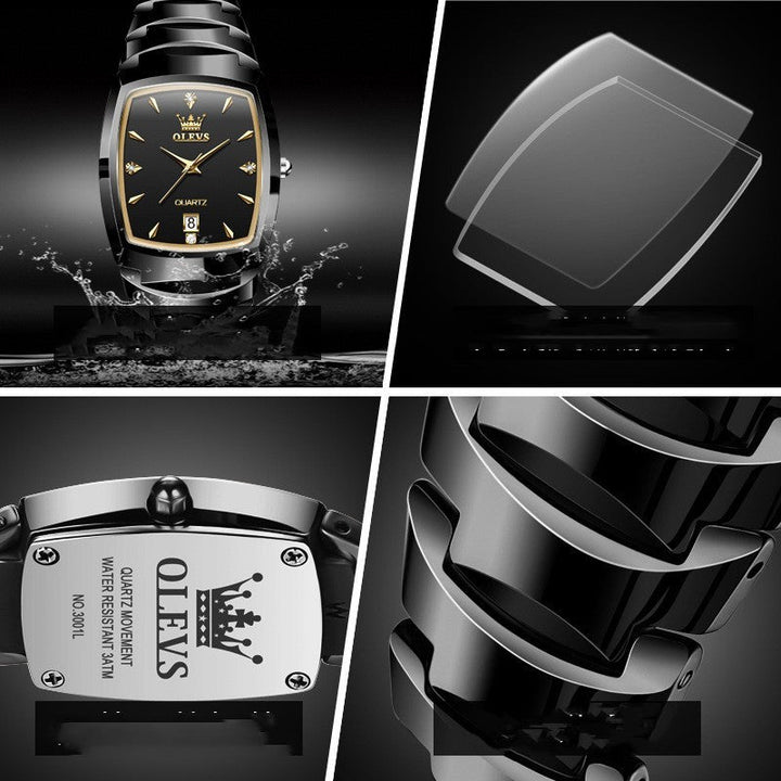 Business Couple Waterproof Men's Watch by LUXE AHMAR – Available at LUXE AHMAR