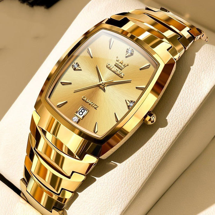 Business Couple Waterproof Men's Watch by LUXE AHMAR – Available at LUXE AHMAR