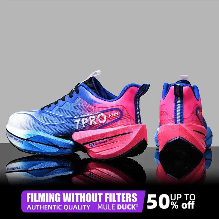 Carbon Plate Air Cushion Running Shoes – Lightweight Breathable Sneakers for Men and Women by Luxe Ahmar – Available at LUXE AHMAR